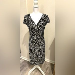 Lauren, by Ralph Lauren, casual floral dress size 8